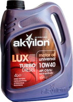 Купить моторное масло Akvilon LUX D 10W-40 4L  по цене от 497 грн.
