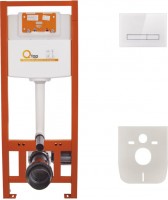 Купить инсталляция для туалета Q-tap Nest ST QT0133M425V1105GW  по цене от 7144 грн.