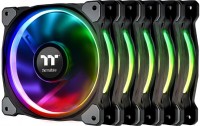 Купити система охолодження Thermaltake Riing Plus 12 RGB (5-Fan Pack)  за ціною від 6036 грн.