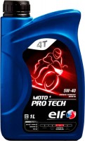 Купить моторне мастило ELF Moto 4 Pro Tech 5W-40 1L: цена от 315 грн.