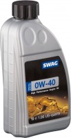 Купить моторное масло SWaG 0W-40 1L  по цене от 309 грн.
