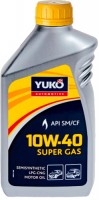 Купити моторне мастило YUKO Super GAS 10W-40 1L  за ціною від 170 грн.