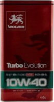 Купити моторне мастило Wolver Turbo Evolution 10W-40 5L  за ціною від 844 грн.