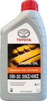 Купить моторное масло Toyota Premium Fuel Economy 0W-30 3WZ/4WZ 1L: цена от 645 грн.