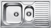 Купить кухонна мийка Fabiano Steel 88x50x1.5: цена от 4449 грн.