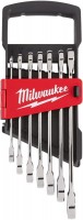 Купити набір інструментів Milwaukee MAX BITE ratcheting metric combination spanner set 7 pc (4932464993)  за ціною від 4295 грн.