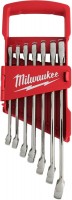 Купити набір інструментів Milwaukee MAX BITE imperial combination spanner set 7 pc (48229407)  за ціною від 2999 грн.