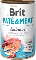 Купить корм для собак Brit Pate&Meat Salmon 400 g  по цене от 110 грн.