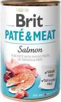 Купить корм для собак Brit Pate&Meat Salmon 400 g  по цене от 118 грн.