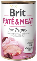 Купить корм для собак Brit Pate&Meat Puppy 400 g  по цене от 125 грн.