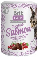 Купити корм для кішок Brit Care Superfruits Salmon 100 g  за ціною від 85 грн.