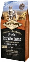 Купити корм для собак Carnilove Adult Fresh Ostrich/Lamb 1.5 kg  за ціною від 645 грн.