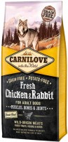 Купить корм для собак Carnilove Adult Fresh Chicken/Rabbit 1.5 kg  по цене от 925 грн.