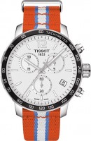 Купить наручний годинник TISSOT Quickster Chronograph NBA Oklahoma City Thunder T095.417.17.037.14: цена от 12390 грн.