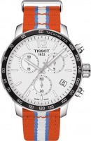 Купить наручные часы TISSOT Quickster Chronograph NBA Oklahoma City Thunder T095.417.17.037.14  по цене от 12390 грн.