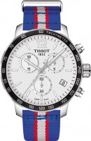 Купить наручные часы TISSOT Quickster Chronograph NBA Detroit Pistons T095.417.17.037.22  по цене от 13590 грн.