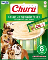 Купити корм для собак INABA Churu Chicken with Vegetables 160 g  за ціною від 305 грн.