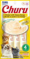 Купити корм для кішок INABA Churu Chicken/Cheese 56 g за ціною від 126 грн.