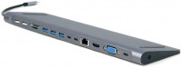 Купить картридер / USB-хаб Cablexpert A-CM-COMBO9-01  по цене от 2051 грн.