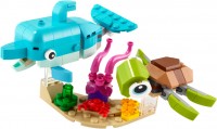Купити конструктор Lego Dolphin and Turtle 31128  за ціною від 339 грн.