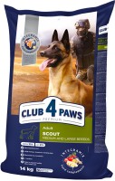 Купити корм для собак Club 4 Paws Adult Scout Medium/Large 14 kg  за ціною від 1740 грн.