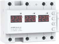 Купить реле напряжения Zubr D6-63 red  по цене от 4657 грн.
