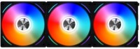 Купить система охолодження Lian Li Uni Fan AL120 RGB 3-Pack Black: цена от 3255 грн.