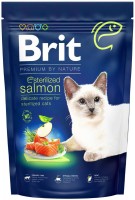 Купить корм для кошек Brit Premium Sterilized Salmon 800 g  по цене от 241 грн.