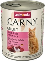 Купити корм для кішок Animonda Adult Carny Beef/Turkey/Shrimps 400 g  за ціною від 112 грн.