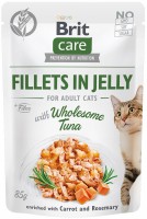 Купити корм для кішок Brit Care Fillets in Jelly with Wholesome Tuna  за ціною від 43 грн.