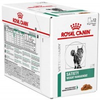 Купити корм для кішок Royal Canin Satiety Weight Management Gravy Pouch 12 pcs за ціною від 544 грн.