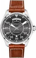 Купить наручные часы Hamilton Khaki Aviation Day Date H64615585  по цене от 44770 грн.