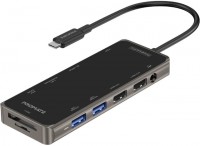 Купить кардридер / USB-хаб Promate PrimeHub-Pro: цена от 2699 грн.