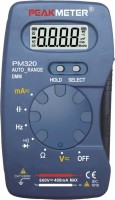 Купить мультиметр PeakMeter PM320: цена от 630 грн.