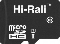 Купити карта пам'яті Hi-Rali microSDHC class 10 UHS-I U1 за ціною від 126 грн.