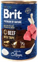 Купити корм для собак Brit Premium Beef/Tripe 400 g  за ціною від 96 грн.