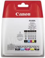 Купить картридж Canon PGI-570/CLI-571CMYK 0372C004: цена от 3103 грн.