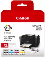 Купити картридж Canon PGI-1500XLBKCMY 9182B004 за ціною від 4620 грн.