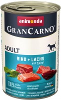 Купити корм для собак Animonda GranCarno Original Adult Beef/Salmon 800 g  за ціною від 177 грн.