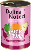 Купить корм для собак Dolina Noteci Superfood Duck/Quail 400 g: цена от 145 грн.