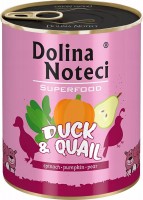 Купить корм для собак Dolina Noteci Superfood Duck/Quail 800 g: цена от 200 грн.