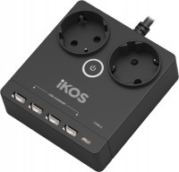 Купити мережевий фільтр / подовжувач iKOS F25S-CU  за ціною від 1059 грн.