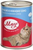Купить корм для кошек Mjau Adult Fish in Tender Sauce: цена от 40 грн.