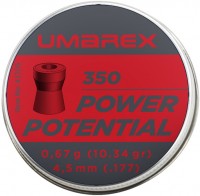 Купить кулі й патрони Umarex Power Potential 4.5 mm 0.67 g 350 pcs: цена от 398 грн.