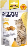 Купити корм для кішок GimCat Nutri Pockets Cheese 60 g  за ціною від 97 грн.