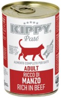 Купить корм для кошек Kippy Adult Pate Rich in Beef 400 g  по цене от 76 грн.