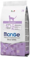 Купити корм для кішок Monge Speciality Line Monoprotein Sterilised Chicken 10 kg  за ціною від 3400 грн.