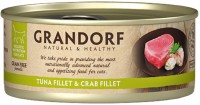 Купити корм для кішок Grandorf Adult Canned with Tuna Fillet/Crab 6 pcs  за ціною від 84 грн.