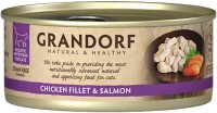 Купити корм для кішок Grandorf Adult Canned with Chicken Breast/Salmon 6 pcs  за ціною від 121 грн.