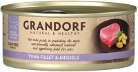 Купить корм для кошек Grandorf Adult Canned with Tuna Fillet/Mussels 6 pcs  по цене от 84 грн.